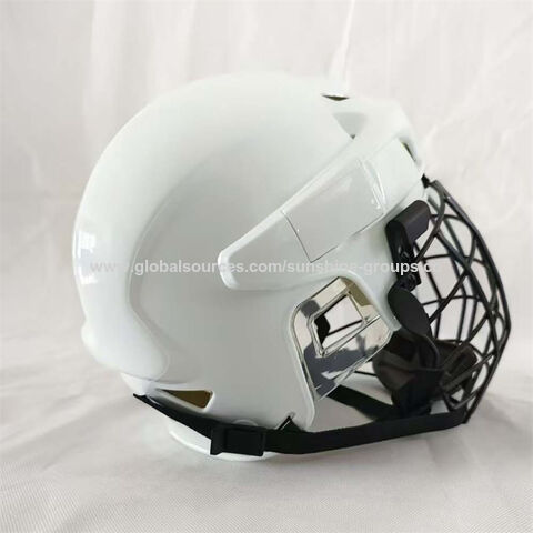 Protector facial completo para patines de hielo, patinaje sobre ruedas, casco de hockey, hockey sobre tierra seca, protector facial para casco deportivo