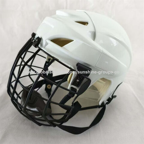 Protector facial completo para patines de hielo, patinaje sobre ruedas, casco de hockey, hockey sobre tierra seca, protector facial para casco deportivo