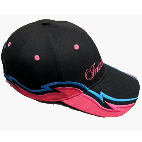 Casquette de baseball brodée de haute qualité, 6 panneaux, prix d'usine