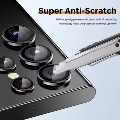 Nouveau Modèle 2026 S26 Série Ultra-Mince 9H Dureté Anti-Explosion Protecteur d'Objectif en Verre pour Samsung Galaxy S26 Edge S26 Pro S25 Ultra