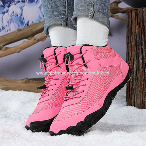 Baumwollschuhe Schneestiefel neue Herbst- und Wintermodelle gepolstert wasserdicht rutschfest warm atmungsaktiv Paar High-Top Winterstiefel
