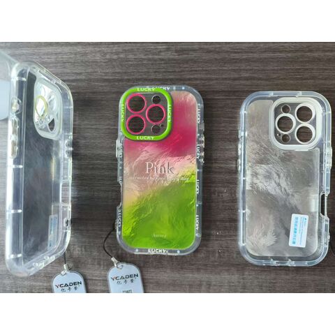 Coque de téléphone personnalisée 2025 en matériau hybride PC+TPU, anti-rayures, antichoc et impression personnalisée