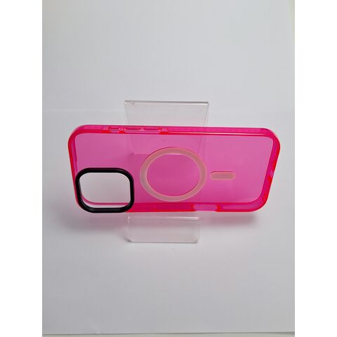 Coque de Téléphone Magnétique OEM/ODM Premium Cristal Couleur Bonbon TPU Transparent Style Européen 2025