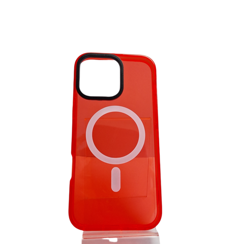 Coque de Téléphone Magnétique OEM/ODM Premium Cristal Couleur Bonbon TPU Transparent Style Européen 2025