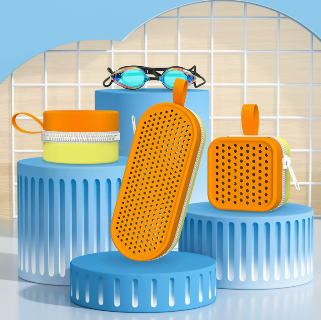 A Set Of Double-sided Breathable Silicone Goggle Cases, Portable Anti ...