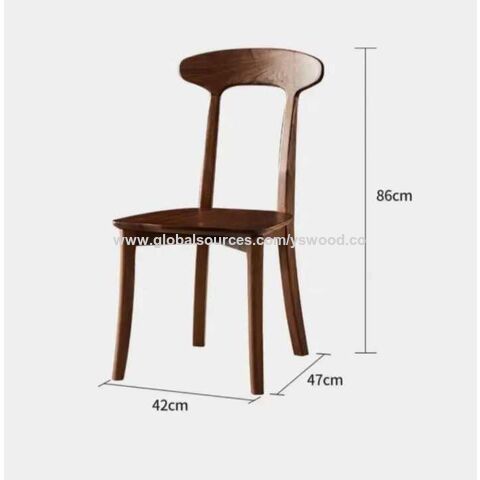 Cadeiras de Jantar Simples em MDF, Cadeira de Lazer para Restaurante e Casa