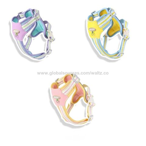Arnés para Perros Pequeños y Medianos, Edición Clásica, Colorido, de Cuero y Nylon, Estilo OEM ODM