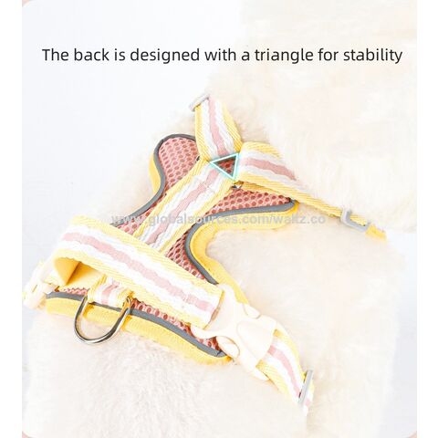 Arnés para Perros Pequeños y Medianos, Edición Clásica, Colorido, de Cuero y Nylon, Estilo OEM ODM