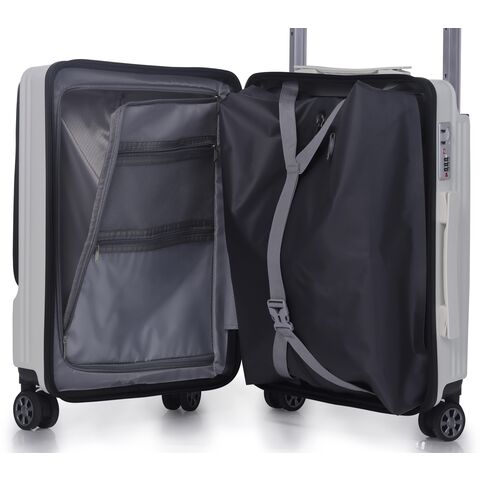 Maletas de Viaje Rígidas con Ruedas Dobles Giratorias y Cerradura TSA, Maleta de Cabina para Equipaje de Mano