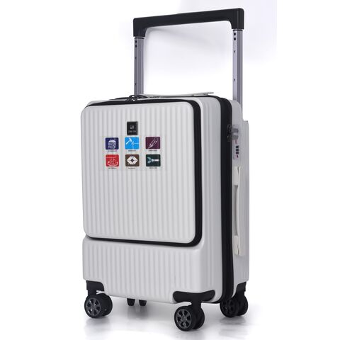 Maletas de Viaje Rígidas con Ruedas Dobles Giratorias y Cerradura TSA, Maleta de Cabina para Equipaje de Mano