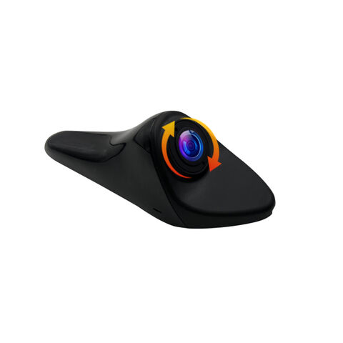 Wemaer Cámara de Punto Ciego para Coche con IA de 5 pulgadas, Grabadora de Conducción BSD, Espejo Retrovisor Electrónico HD 1080P, Cámara Lateral Giratoria, Dash Cam