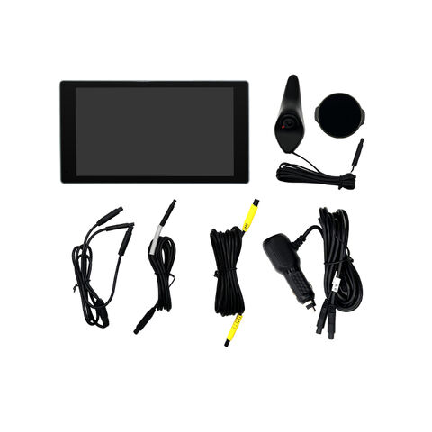 Wemaer Cámara de Punto Ciego para Coche con IA de 5 pulgadas, Grabadora de Conducción BSD, Espejo Retrovisor Electrónico HD 1080P, Cámara Lateral Giratoria, Dash Cam