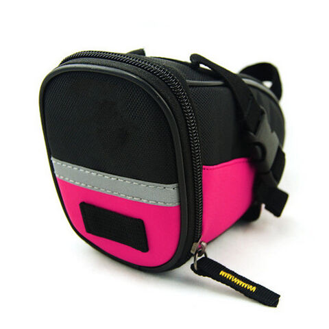 Bolsa de sillín de bicicleta con correa para bicicleta/bolsa de asiento/bolsa de ciclismo