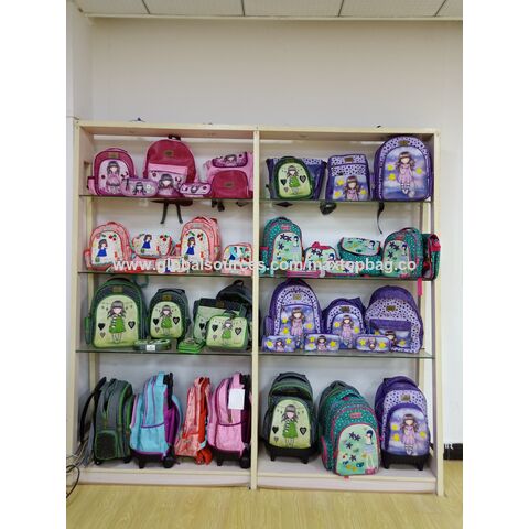 Kinderhandtaschen, hergestellt aus 600D/PVC, Größe 36*28*12cm, kundenspezifische Designs verfügbar. Perfekt für Großhändler und Distributoren.