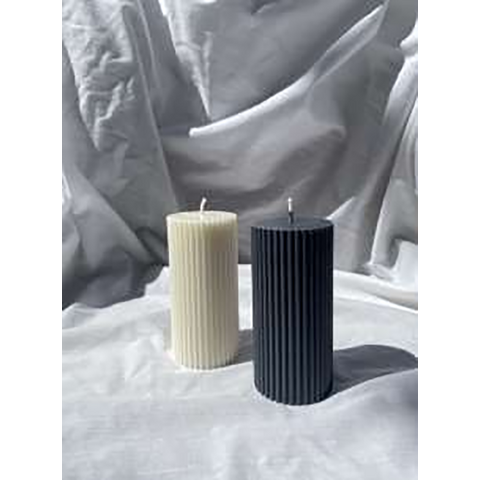 Venta al por mayor de fábrica de velas de varias formas para decoración del hogar, velas aromáticas tipo pilar hechas en Vietnam