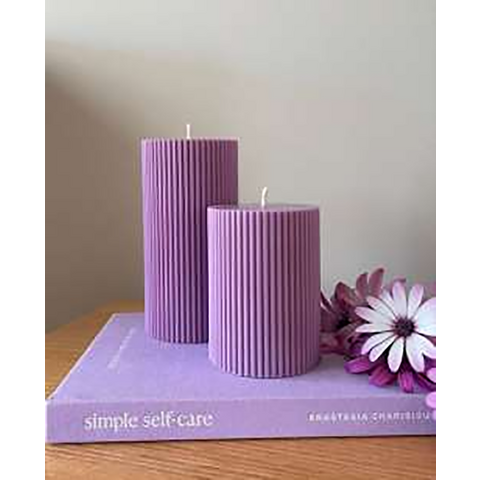 Venta al por mayor de fábrica de velas de varias formas para decoración del hogar, velas aromáticas tipo pilar hechas en Vietnam
