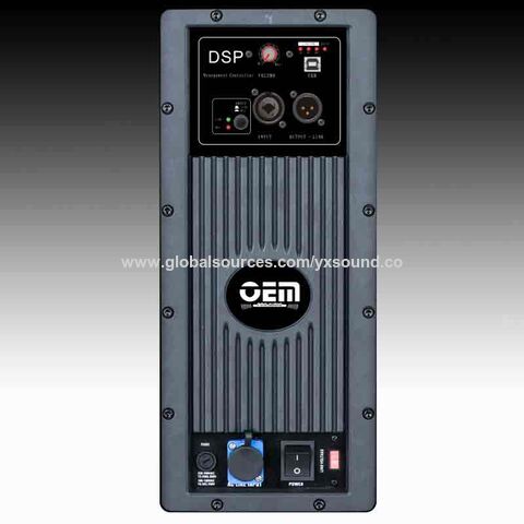 Subwoofer, DSP/2 vías/Clase D/DSP/BI-AMP/1600W