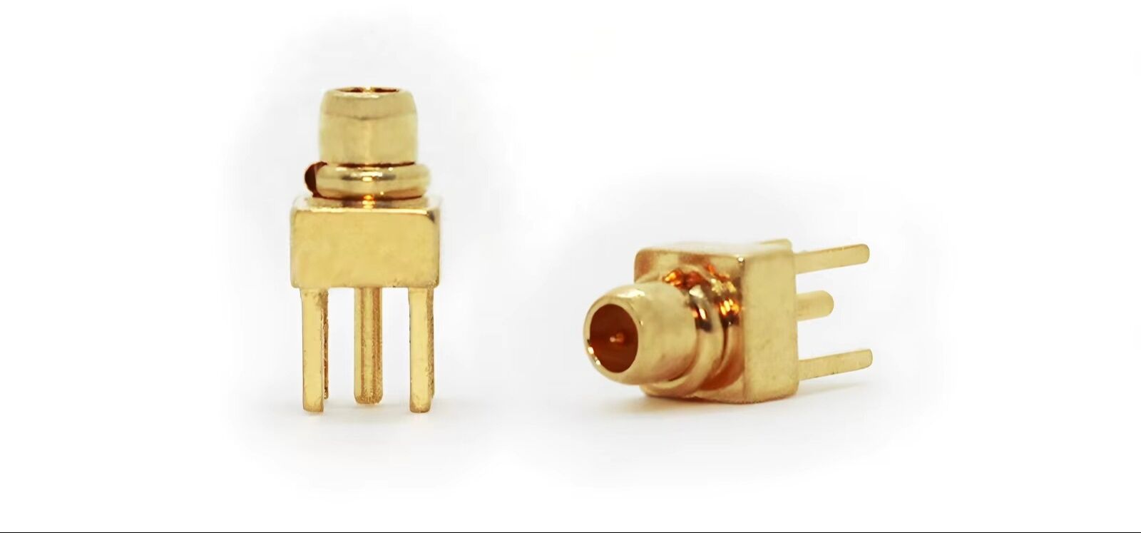 High Frequency Rf Adapters Mmcx-je Vertical Four-pin Receptacle Male ...