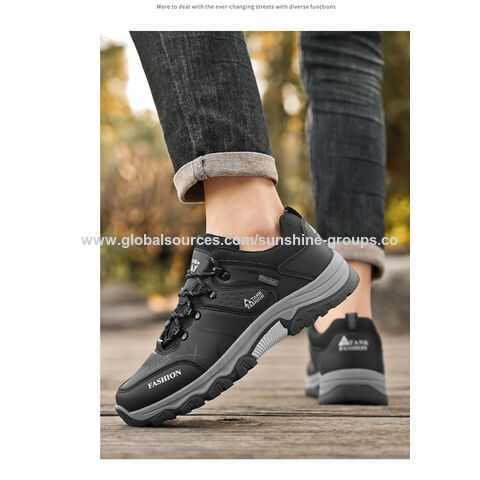 Zapatos de senderismo para hombre, transpirables, para construcción, trabajo, antideslizantes, resistentes al desgaste, deportivos, informales, zapatos de trabajo, calzado de seguridad para hombre