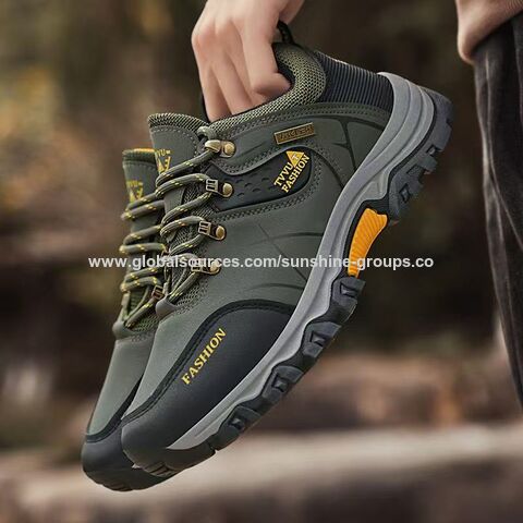 Zapatos de senderismo para hombre, transpirables, para construcción, trabajo, antideslizantes, resistentes al desgaste, deportivos, informales, zapatos de trabajo, calzado de seguridad para hombre