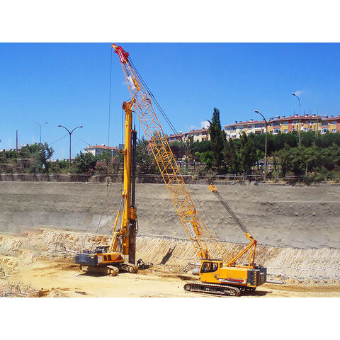 Perforadora Rotatoria de Alta Fiabilidad XR220DII CFA 19m China a la Venta - Equipo de Perforación Rotatoria para Cimentaciones Profundas