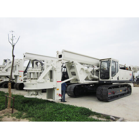 Perforadora Rotatoria de Alta Fiabilidad XR220DII CFA 19m China a la Venta - Equipo de Perforación Rotatoria para Cimentaciones Profundas