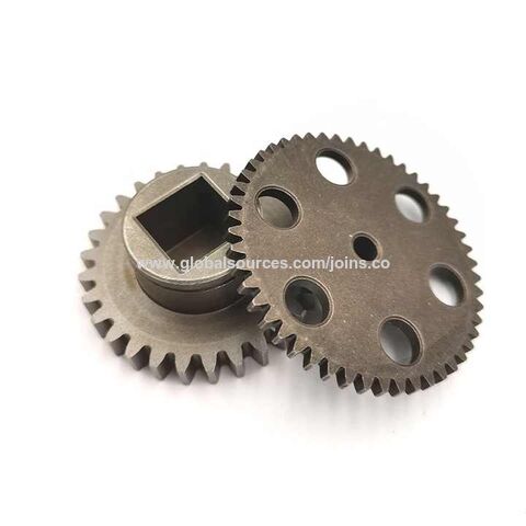 Servicio de Mecanizado CNC de Precisión para Proveedores, Engranaje Metálico, Metalurgia, Engranaje Recto Doble