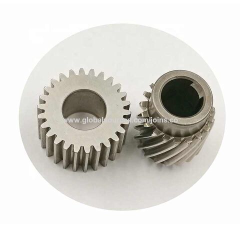 Servicio de Mecanizado CNC de Precisión para Proveedores, Engranaje Metálico, Metalurgia, Engranaje Recto Doble
