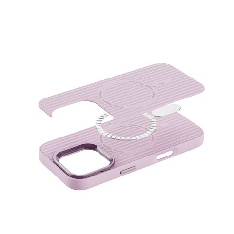 Funda híbrida de alta gama para teléfono móvil de PC+TPU+silicona con textura ondulada antiarañazos y a prueba de golpes