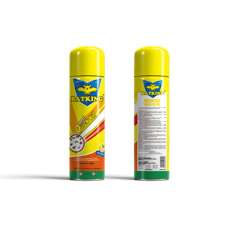 Prix usine, Répulsif Insectes en Spray, Parfum Citron, Insecticide Anti-Moustiques pour la Maison