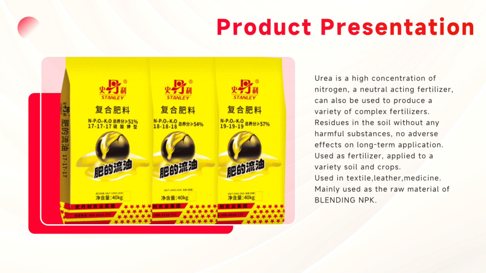 Automotive Grade Urea Technical Urea Urea 46% 46-0-0 Urea 46 Prilled