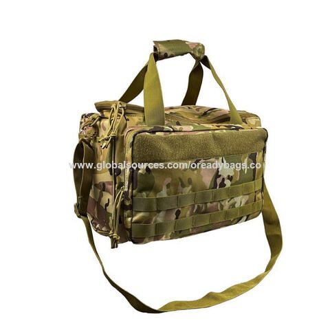 Taktische Outdoor-Umhängetasche mit Tarnmuster, wasserdicht, robust, für Kamera, Aktentasche, Wander- und Angelausrüstung