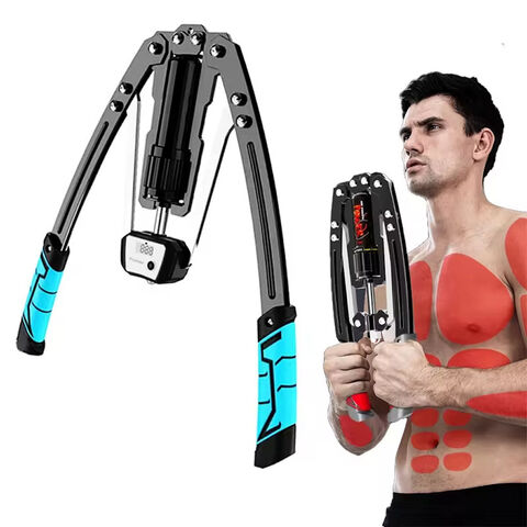 Alat Latihan Lengan Twister Adjustable 4.5-90 kg, Hydraulic Power Home Chest Expander, Pelatih Otot Bahu, Peralatan Fitness untuk Latihan di Rumah