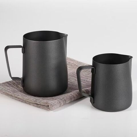 Hochwertiger, kundenspezifischer 304 Edelstahl 600ml Art Barista Dampf Kaffee Cappuccino Latte Tasse Milchaufschäumkännchen