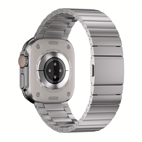 Bracelet de Montre Intelligente en Acier Inoxydable, Bracelets de Montre Intelligente de Sport, Breloques et Accessoires pour Montre Intelligente de Créateur Ultra 2, Bracelet de Luxe 49 mm