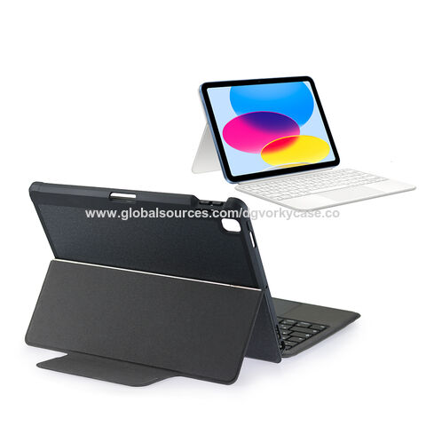 Funda 5 en 1 con teclado Bluetooth magnético para iPad de 10-13 pulgadas