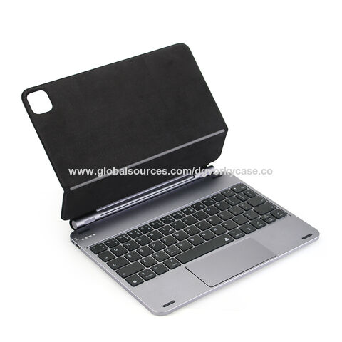 Funda magnética con teclado Bluetooth metálico para iPad 10ª/11ª/13ª generación