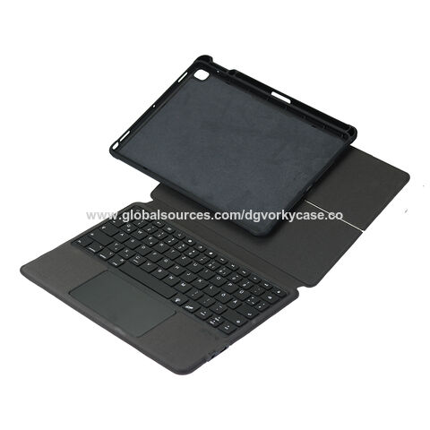 Funda 5 en 1 con teclado Bluetooth magnético para iPad de 10-13 pulgadas
