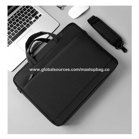 Sacoche d'ordinateur portable avec logo personnalisé promotionnel, housse de protection pour ordinateur portable, sacoche d'affaires pour hommes et femmes