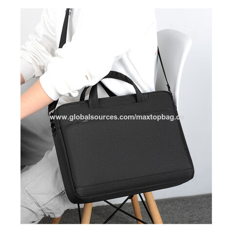 Sacoche d'ordinateur portable avec logo personnalisé promotionnel, housse de protection pour ordinateur portable, sacoche d'affaires pour hommes et femmes