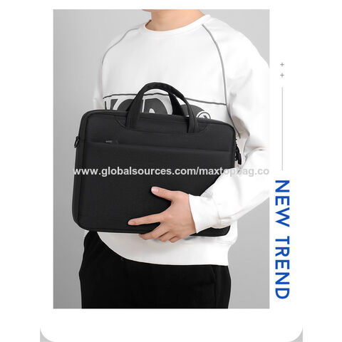 Sacoche d'ordinateur portable avec logo personnalisé promotionnel, housse de protection pour ordinateur portable, sacoche d'affaires pour hommes et femmes