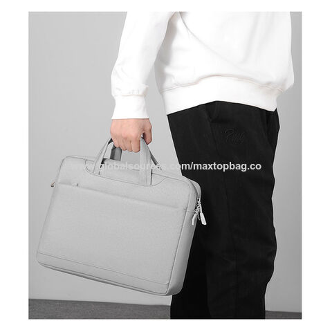 Sacoche d'ordinateur portable avec logo personnalisé promotionnel, housse de protection pour ordinateur portable, sacoche d'affaires pour hommes et femmes