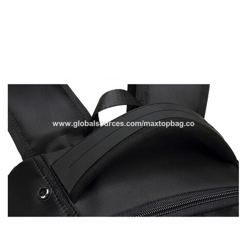 Multifunktionaler, schlichter Laptop-Rucksack, Grau, Business-Stil, Reisetasche, wasserdichter Oxford-Freizeit-Computerrucksack mit USB