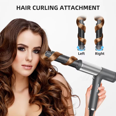 Sèche-cheveux Haute Vitesse 5 en 1 Outils de Coiffure Personnalisés 110000RPM Ions Négatifs Professionnels Vente en Gros Brosse à Air Chaud et Froid Ionique