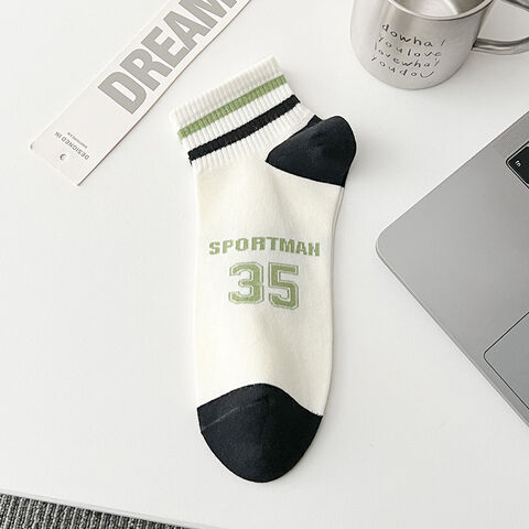 Customized design Spring Soft Outdoor Fashion Adult Knitted Designer Sports Socks