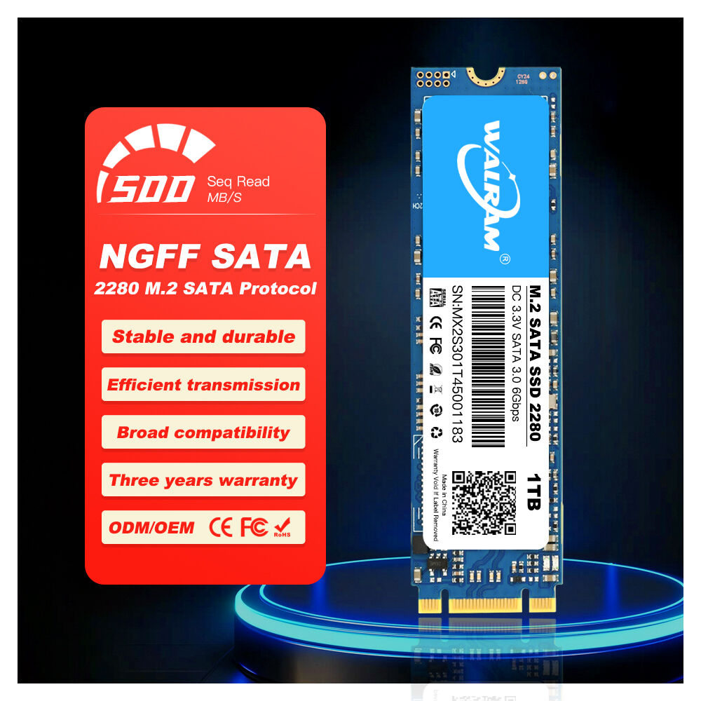 Buy China Wholesale Walram M.2 Sata Ssd 128gb 256gb 512gb Tlc 2280 Ngff ...