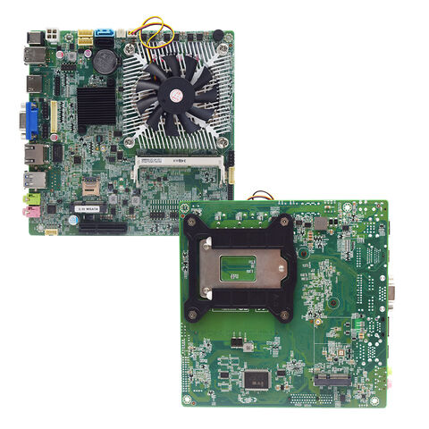 Carte mère fine pour borne et pare-feu avec CPU Intel Core i7-4770U de 4e génération, DDR3, bureau H81 Haswell, écran 4K, DC 12V/19V