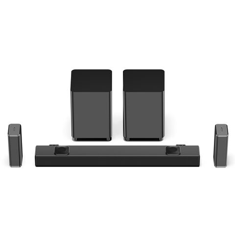 Fábrica OEM Barra de Som 5.2.4CH DOLBY ATMOS COM Subwoofer Com Fio e Satélite Sem Fio 340W