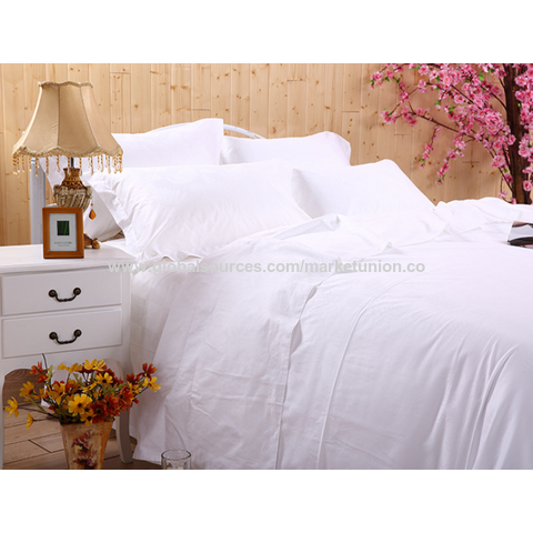 Set Seprai Hotel 4pcs: Sarung Bantal, Sprei, Sarung Selimut
