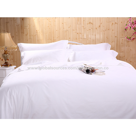 Set Seprai Hotel 4pcs: Sarung Bantal, Sprei, Sarung Selimut